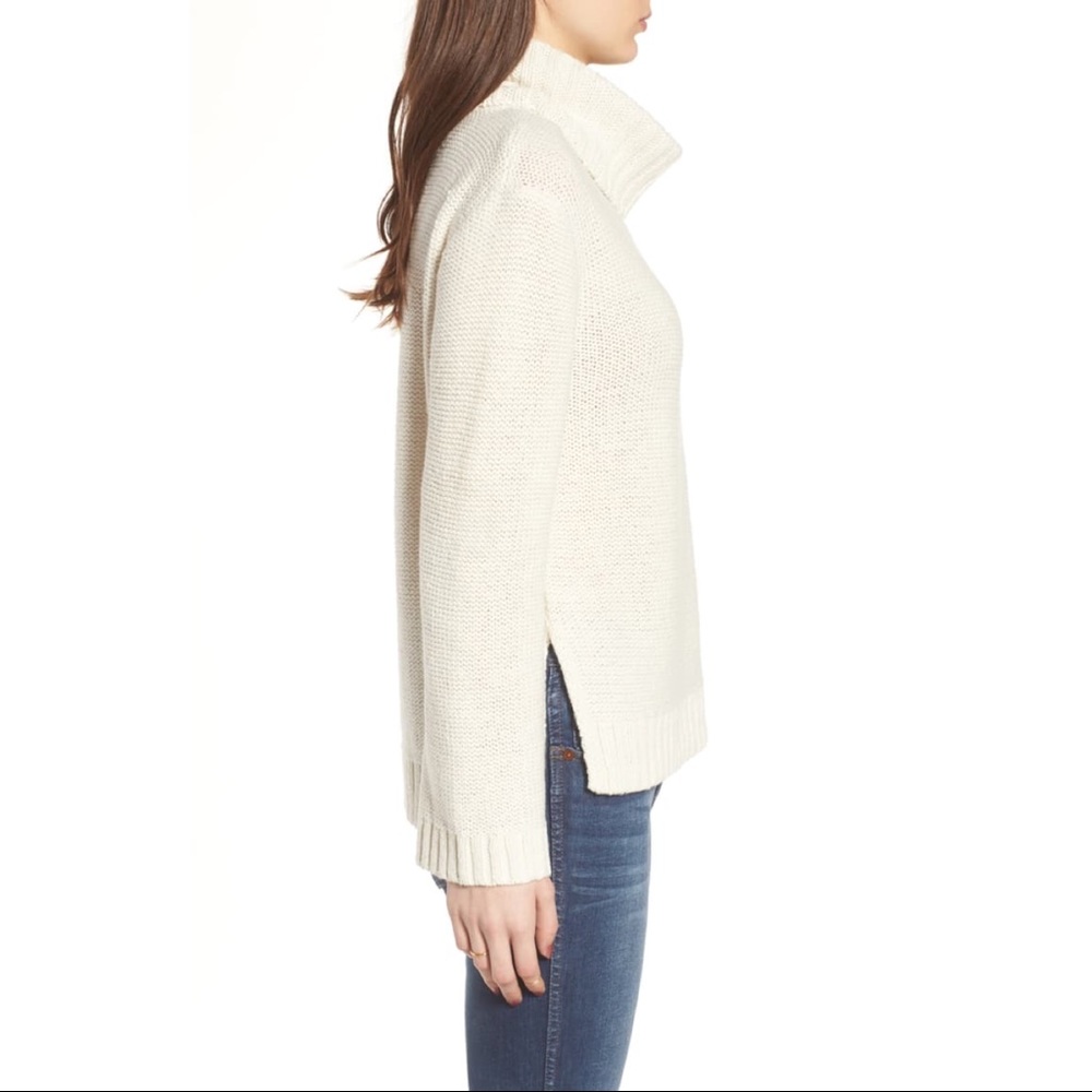 Madewell Flecked Turtleneck Sweater - Picture 4 of 10